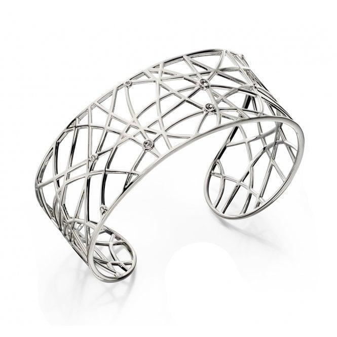 Boho jewellery Joshua James Silver Star Bangle