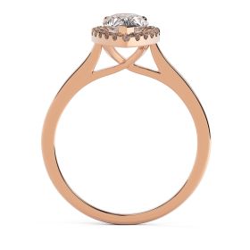 Bella 18ct Rose Gold Engagement Ring