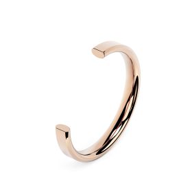 18ct Rose Gold 2.5mm Bevelled Edge Wedding Ring