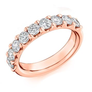 Front view of Blossom 18ct Rose Gold 1.50ct Ring