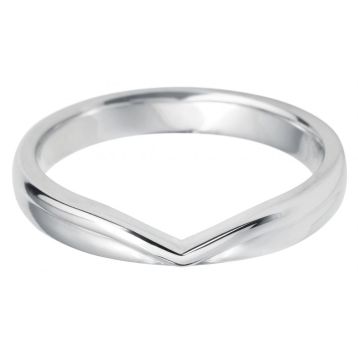 Mira Platinum Ring