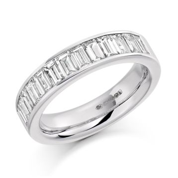 Side view of Jasmine 18ct White Gold 1.50ct Ring