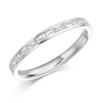 Side view of Jacinta 18ct White Gold 0.30ct Ring