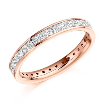 Side view of Lilac 18ct Rose Gold 1.60ct Ring