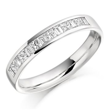 Side view of Holly 18ct White Gold 0.50ct Ring