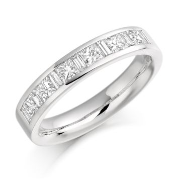 Side view of Holly 18ct White Gold 1.00ct Ring