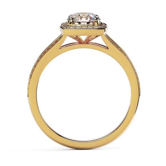 Tiana 0.90ct H/SI2 Brilliant Diamond 18ct Yellow Gold Ring