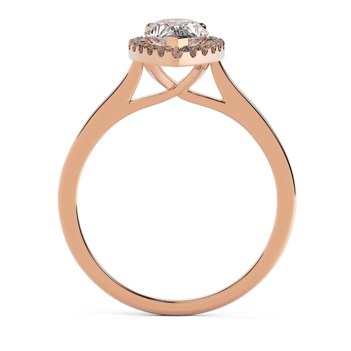 Bella 18ct Rose Gold Engagement Ring