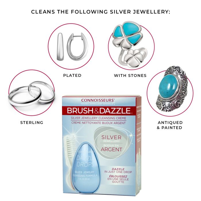 Brush & Dazzle Silver Jewellery Cleaner