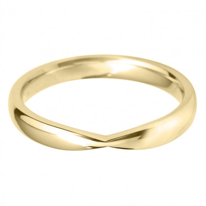 Bespoke Engagement Rings Yellow Gold Joshua James Classic Shaped Wedding Band